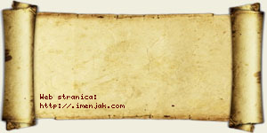 Tanja Karadžić vizit kartica